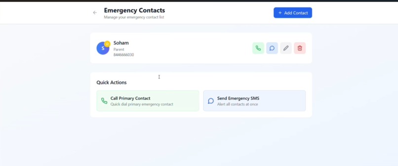 SafeSphere Project  – screenshot 1