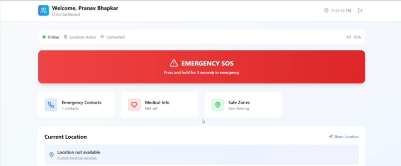 SafeSphere Project  – screenshot 6