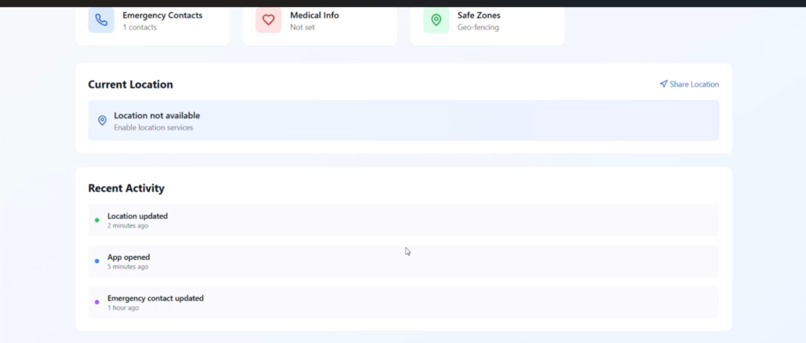 SafeSphere Project  – screenshot 7