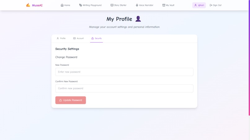 MuseAI – screenshot 4