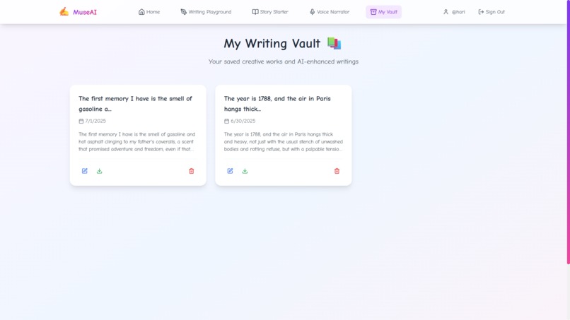 MuseAI – screenshot 8