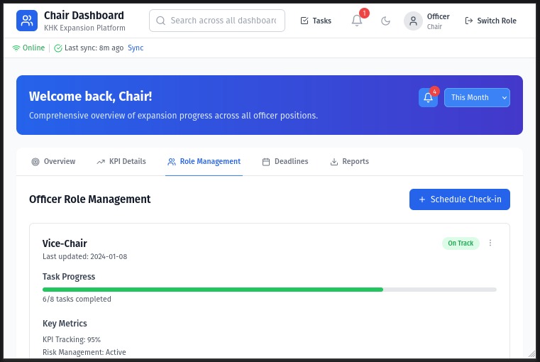 Fraternity Expansion Platform  – screenshot 2