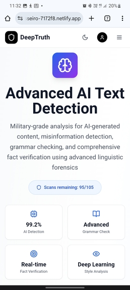 Deep truth AI – screenshot 2