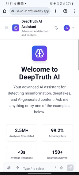 Deep truth AI – screenshot 5