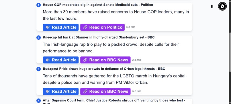 NewSight - Barrier-free News – screenshot 5