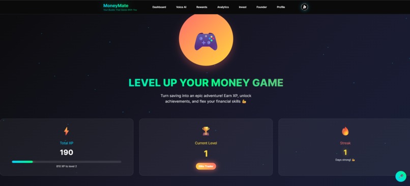 MoneyMate – Your Buddy That Saves With You – screenshot 3