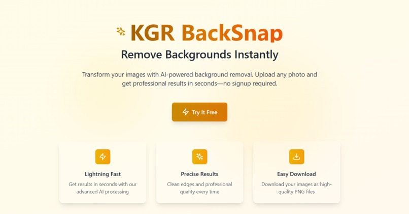 KGR BackSnap Remove  – screenshot 1