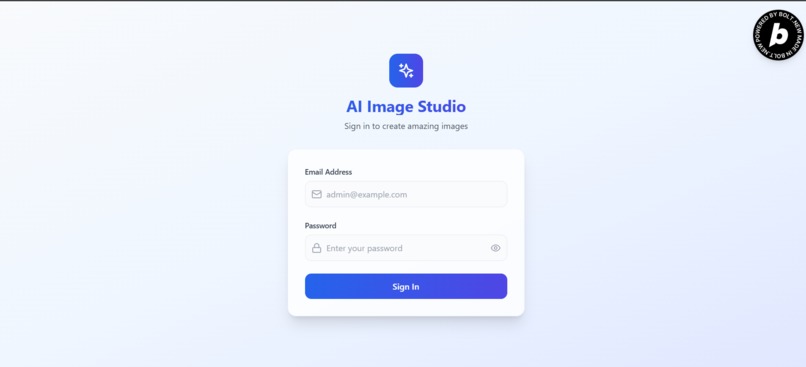 Image generation using AI Image Studio – screenshot 1