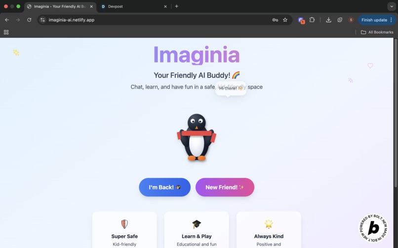 Imaginia AI – screenshot 1