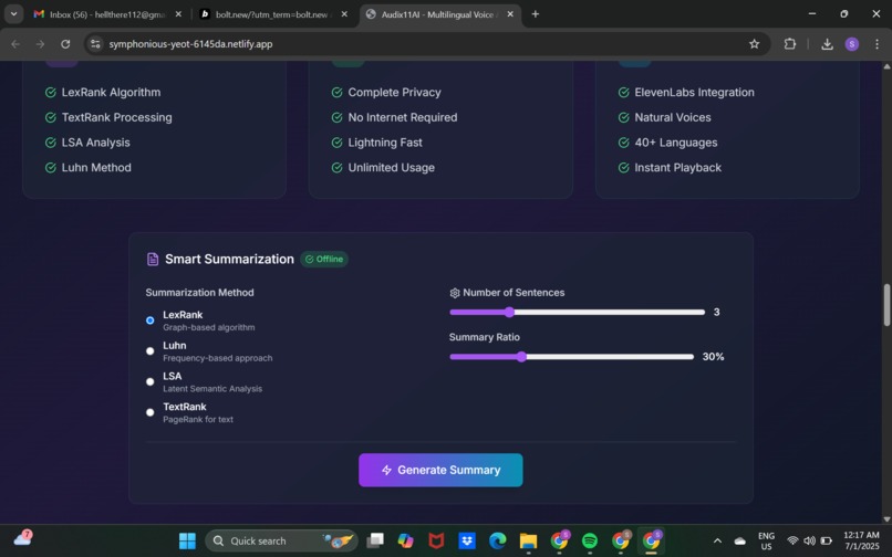 AudioX11AI – screenshot 3