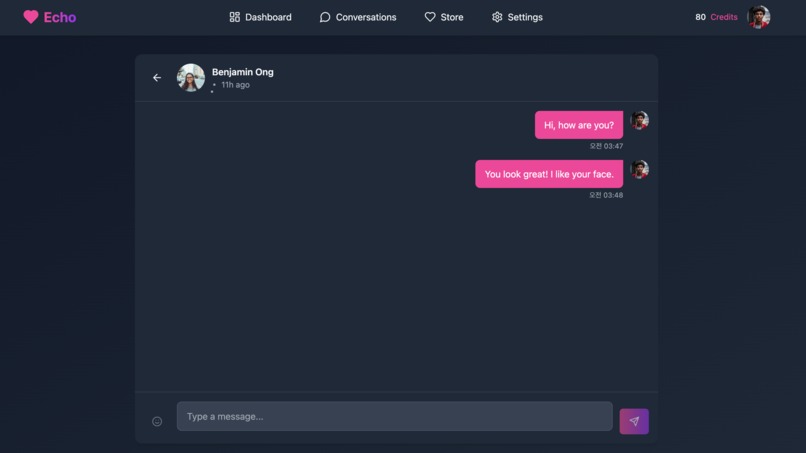 Echo Dating – screenshot 2