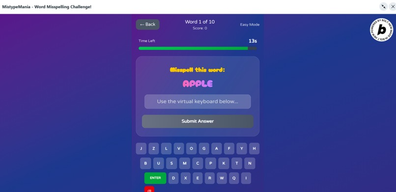 Mistype Mania – screenshot 1