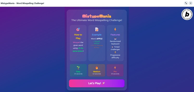 Mistype Mania – screenshot 2