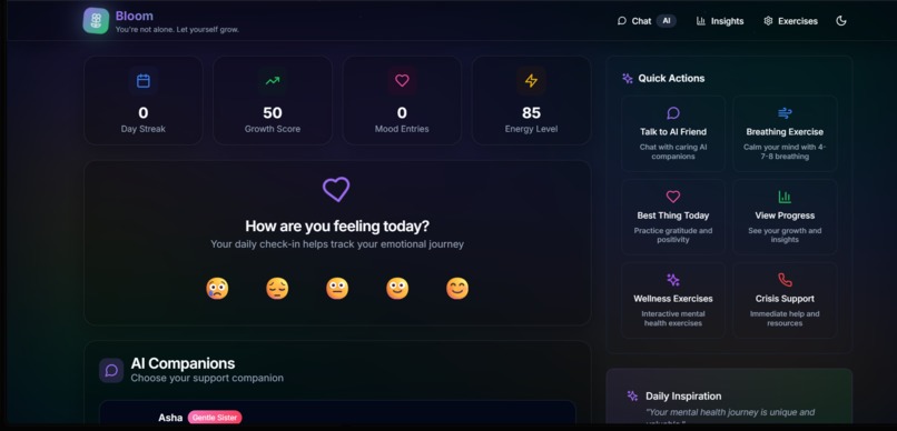 Bloom – screenshot 1