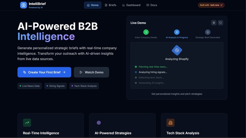 IntelliBrief – screenshot 3
