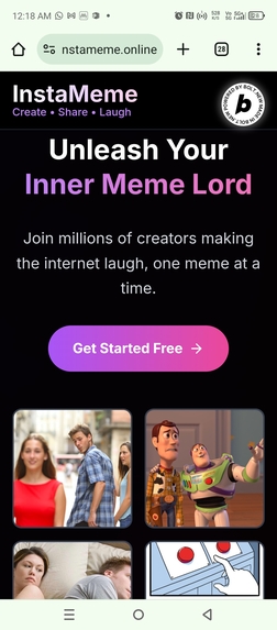 InstaMeme – screenshot 1