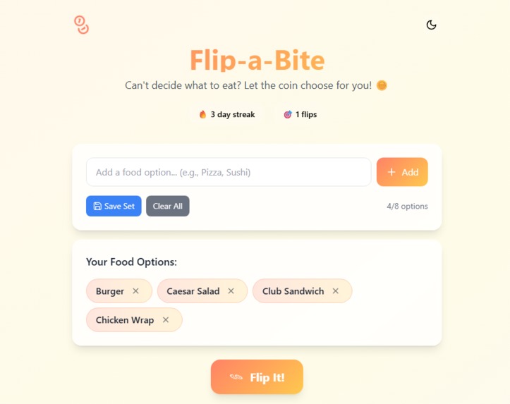 Flip-a-Bite – screenshot 1