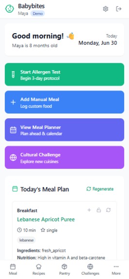BabyBites – screenshot 2
