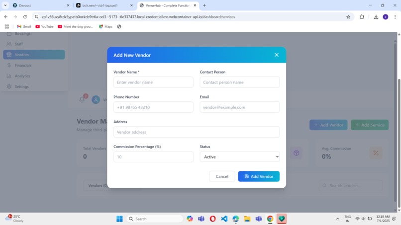 Venuehub – screenshot 4