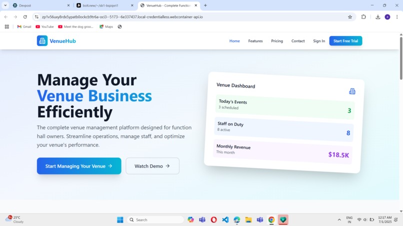 Venuehub – screenshot 7