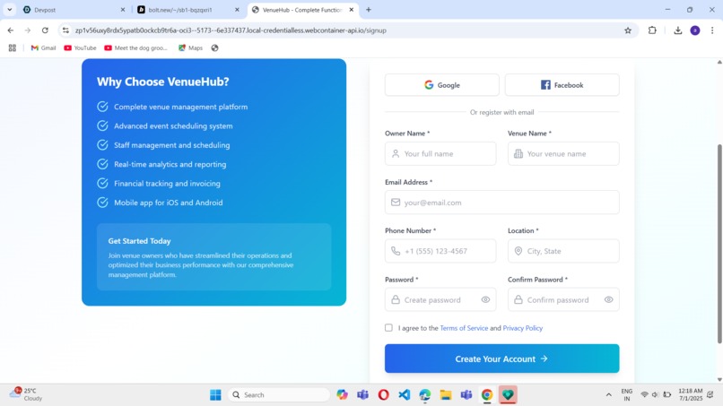Venuehub – screenshot 8