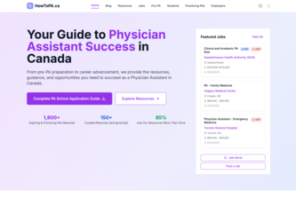 Physician Assistant Career Hub-Canada