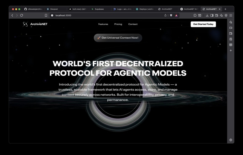 ArchiveNET – screenshot 1
