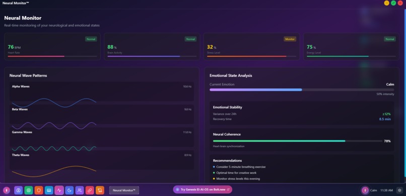 GENESIS EI AI OS™ —Duodecafecta™ —Unprecedented—1 Revolution – screenshot 9