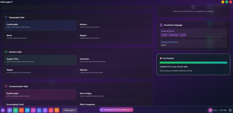 GENESIS EI AI OS™ —Duodecafecta™ —Unprecedented—1 Revolution – screenshot 10