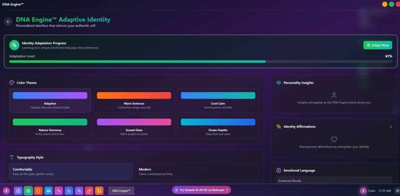 GENESIS EI AI OS™ —Duodecafecta™ —Unprecedented—1 Revolution – screenshot 12