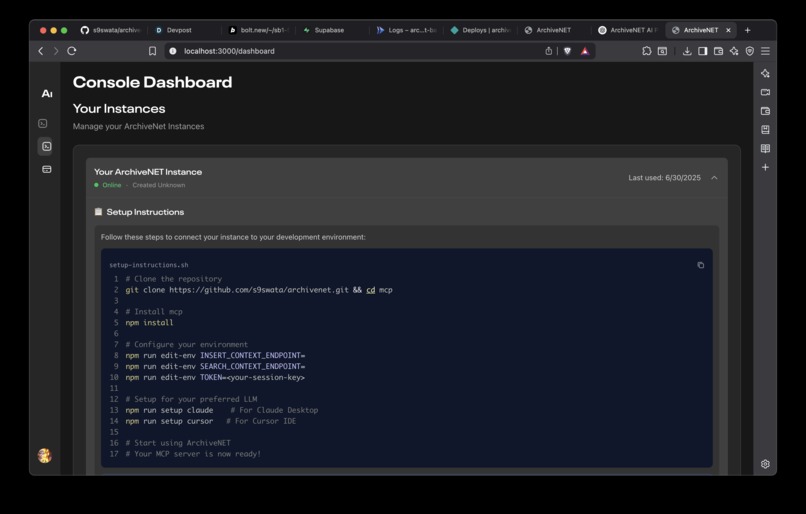 ArchiveNET – screenshot 2