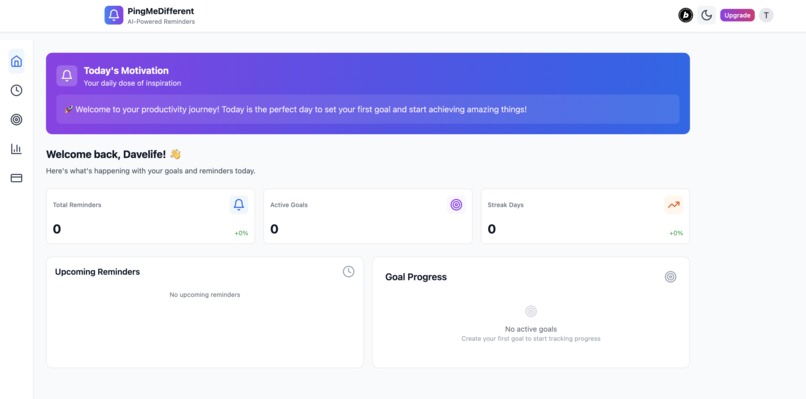 PingMeDifferent – screenshot 1