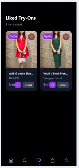 Tiktok Virtual Try On Fashion shopping (Mobile first) – screenshot 4