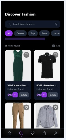 Tiktok Virtual Try On Fashion shopping (Mobile first) – screenshot 5