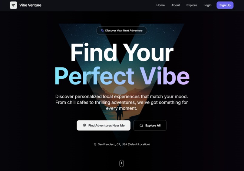 Vibe Venture – screenshot 1