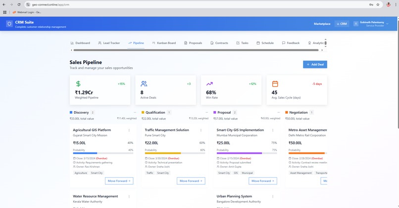 GeoConnet – screenshot 1