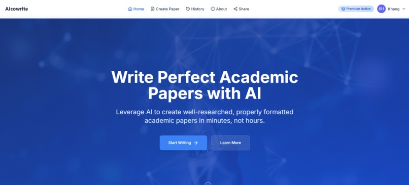 AIcowrite – screenshot 1