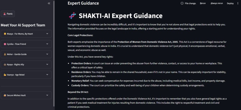 SHAKTI-AI – screenshot 2