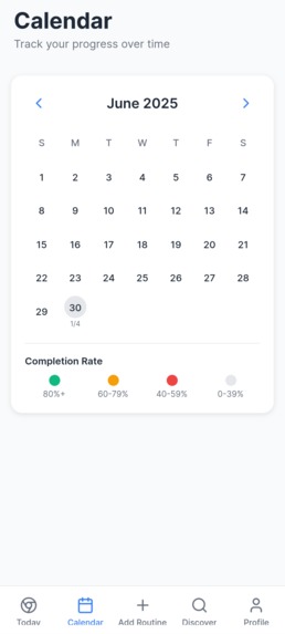 SelfScript - Daily Routine Tracker App – screenshot 2