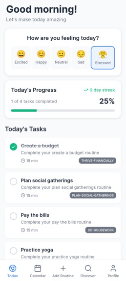 SelfScript - Daily Routine Tracker App – screenshot 5
