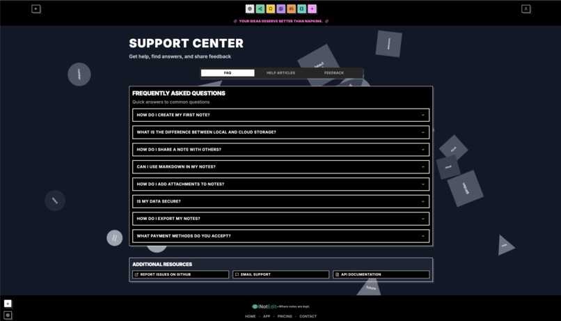 INotedIt INotEdit Your thoughts, noted. Where notes are kept – screenshot 11