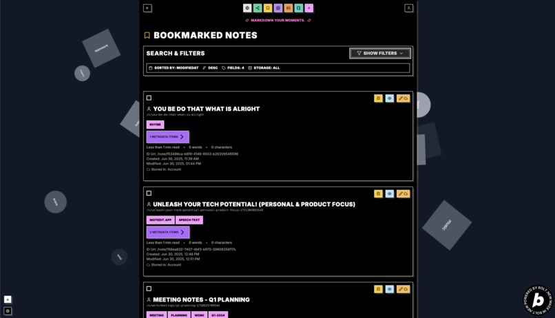 INotedIt INotEdit Your thoughts, noted. Where notes are kept – screenshot 15