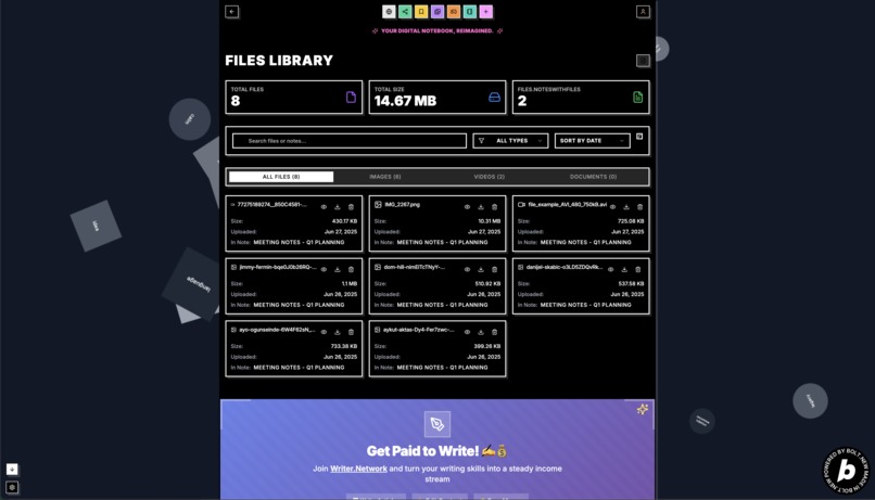 INotedIt INotEdit Your thoughts, noted. Where notes are kept – screenshot 24