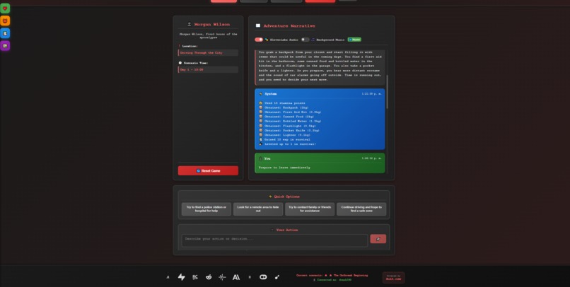 Your AI-powered portal to infinite worlds of adventure – screenshot 3
