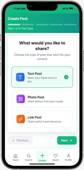 Peckers - A travel community app – screenshot 3