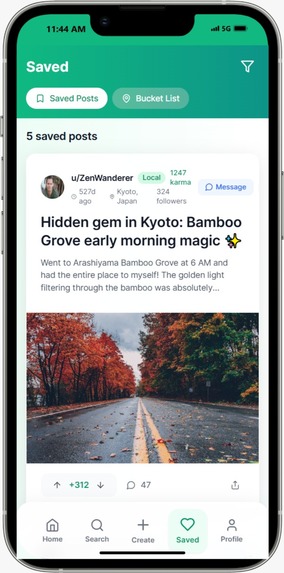 Peckers - A travel community app – screenshot 5