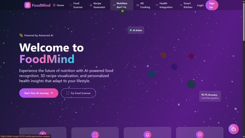 FoodMind – screenshot 1