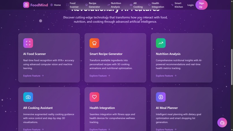 FoodMind – screenshot 2