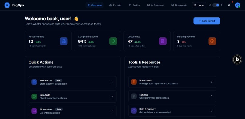 RegOps AI Suite – screenshot 4