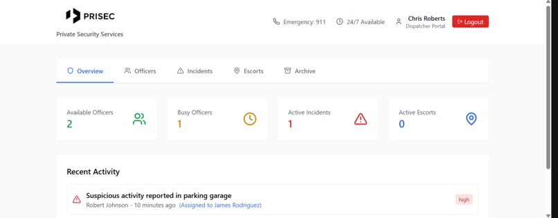 PRISEC – screenshot 3